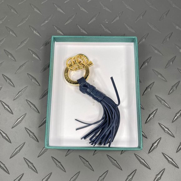 Buscemi Unisex Fringe Keyholder Ocean Leather - Picture 2 of 2